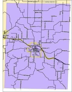 Seymour Special Road District Map